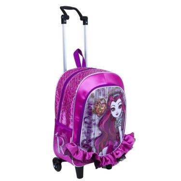 Imagem de Mochila Infantil Ever After High Tam G Rodinha Escolar-Feminino