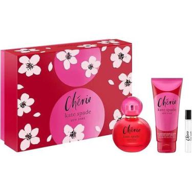 Imagem de Perfume Kit Kate Spade New York Chérie Edp 100ml 7 5ml Body Loção - Io