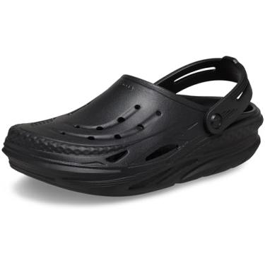 Imagem de Crocs Tamanco unissex adulto off-grid, preto, 12 masculino/14 feminino