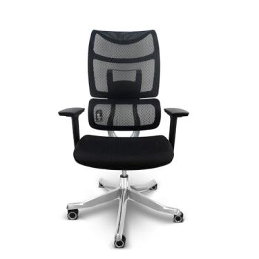 Imagem de Cadeira de Escritório Presidente Giratória Ergonômica Gogo Premium Chair GO-401 em Mesh