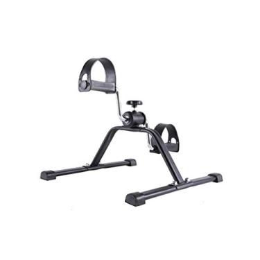 Imagem de Mini Bike WCT Fitness Fisioterapia Pernas Braços Treinamento Reabilitação Pedalinho Portátil Cicloergométrico Exercício Sentado Residencial Cor Preto