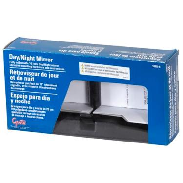 Imagem de Grote 18302-5 Espelho retrovisor interno preto 25,4 cm (10")