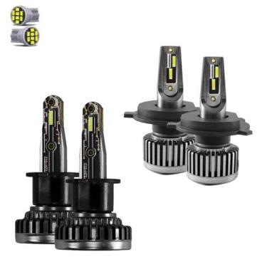 Imagem de Kit Ultra Led Nano Gm Corsa Classic 2010/2016 30000lm H4/h3 - R8