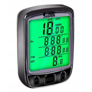 Imagem de Velocímetro de Bike com Funções Múltiplas e Iluminação Noturna - LAURU
