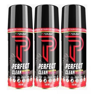 Imagem de Kit Perfect Clean Moto 250ml  Limpa Bico KOUBE (3 UND)