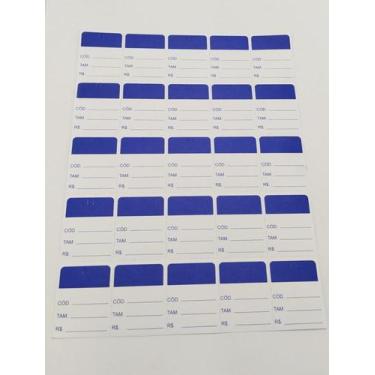 Imagem de Etiqueta B04 Azul com 1.000 - Sun Special