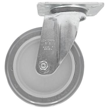 Imagem de Rodízio 512 Placa Giratório GL 512 BP - SCHIOPPA