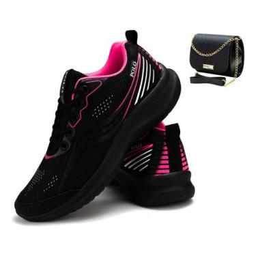 Imagem de Kit Tenis Sport Macio Confortavel Leve Academia + Acessorios - Tênis E