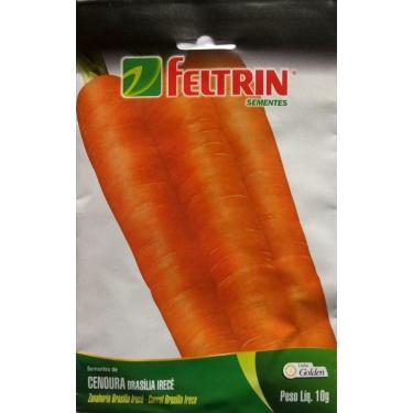 Imagem de Semente de Cenoura Brasília Irecê Golden Feltrin 10 gramas