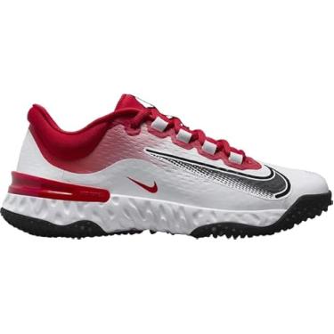 Imagem de Nike Alpha Huarache Elite 4 Turf Tênis feminino de softbol (FD2746-600, University Red/Mystic Red/Black), University Red/Mystic Red/Black, 37