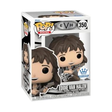 Imagem de Funko Pop! Rocks: Eddie Van Halen com a loja de guitarra exclusiva
