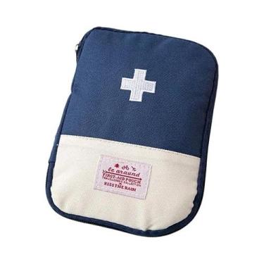 Imagem de Kit de Primeiros Socorros Portátil - Mini Saco de Medicina para Viagem