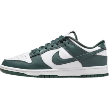 Imagem de Nike Dunk Low Retrô Masculino, Branco/Branco/Verde Vintage, 42