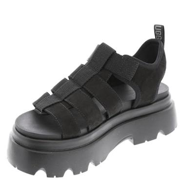 Imagem de UGG Sandália feminina Cora Fisherman, Preto, 9