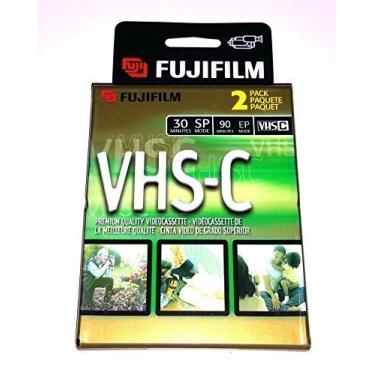 Imagem de 2 FujiFilm Video TC-30 VHS-C Cassete de câmera de vídeo de qualidade premium VHS