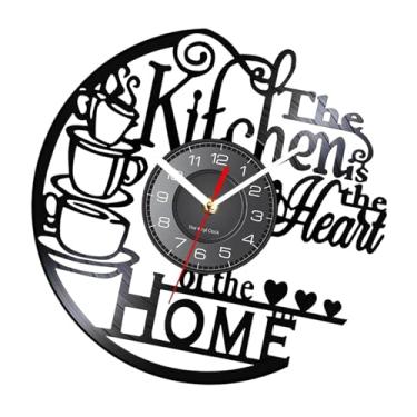 Imagem de Ｂｅｓｇａ Registros de cozinha relógio de parede com decoração leve de decoração árabe NOVIMENTO REVENDADE HOMENTO de ORNAMENTO HOMEM HOME HOME WALL Relógio