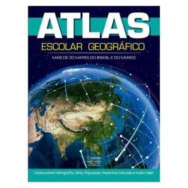 Imagem de Atlas Escolar Geográfico 48P