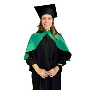 Imagem de Pelerine de Formatura - Debora Becas, Unico, Verde