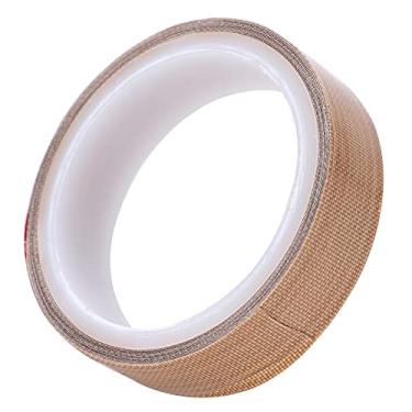 Imagem de Fita Resistente Ao Calor, Fita Térmica de Sublimação Fita PTFE Material PTFE Fita Adesiva de Isolamento Térmico Rolo de Fita Resistente Ao Calor para Seladora (Espessura