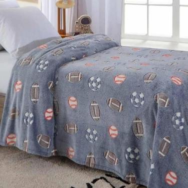 Imagem de Cobertor Manta Infantil Brilha no Escuro fleece Fluorescente Magica Fu