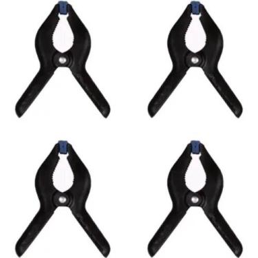 Imagem de Kit com 4 Unidades de Grampos de Nylon com 4"" - 7354 - BRASFORT