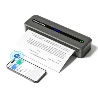 Imagem de Zoolion M832-GY(1) Impressora Térmica Portátil Cinza A4 304DPI USB Bluetooth 2600mAh para Viagem, Carro, Escritório, Casa - Receita, Contrato, Documento Jurídico