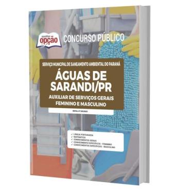 Imagem de Apostila Águas De Sarandi Pr 2023 - Auxiliar Serviços Gerais - Apostil