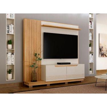 Imagem de Home Theatre Elegance Design Sala de TV Comfort - Valdemoveis, Off Whi