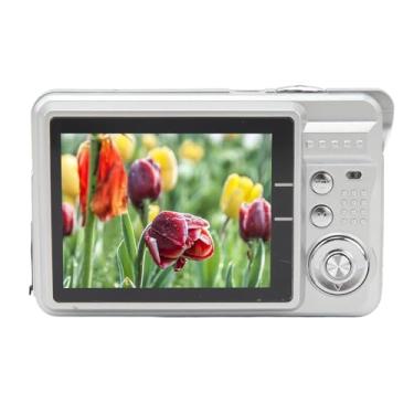 Imagem de Câmera Digital KIMISS 48MP 4K, Câmera de Vídeo Digital para Adolescentes HD Tela TFT de 2,7 Polegadas Zoom 8X Autofoco Anti Shake Câmera Compacta de Vlogging para
