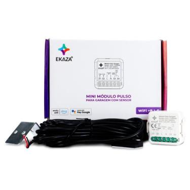 Imagem de Módulo Inteligente Wifi Pulso para Garagem com Sensor Ekaza Alexa e Go