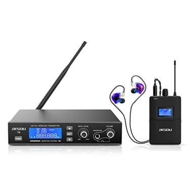 Imagem de JXSOU Sistema de monitor intra-auricular profissional sem fio T9 PRO