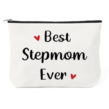 Imagem de Presentes de bônus para mães para madrasta, bolsa de cosméticos, Natal, Dia de Galentinas, Dia dos Namorados, Páscoa, aniversário, Dia de Ação de Graças, presentes de viagem para madrasta, bônus para