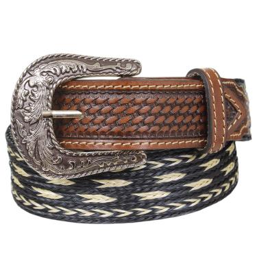 Imagem de Cinto Country Paul Western Crina Sintética Marrom 37980