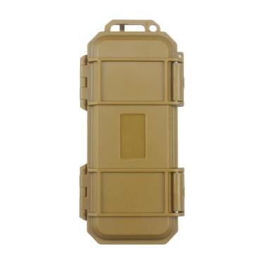 Imagem de ShengQuanHao Estojo de Ferramentas, à Prova de Choque, Resistente Ao Desgaste, à Prova de Quedas, à Prova D'água, Caixa de Armazenamento Portátil, Caixa de Fer, Cáqui, Tamanho real