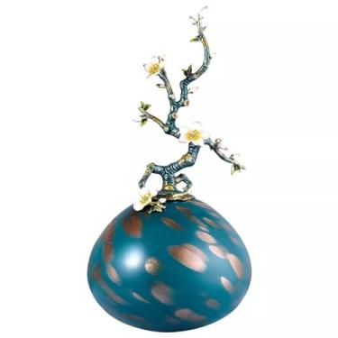 Imagem de Vaso de flores para plantas, prateleira, decoração de casa, minimalista, moderno, leve, vaso luxuoso, sala de estar, mesa de jantar, hall de entrada, TV, armário, decoração, vaso, ornamentos, plantas