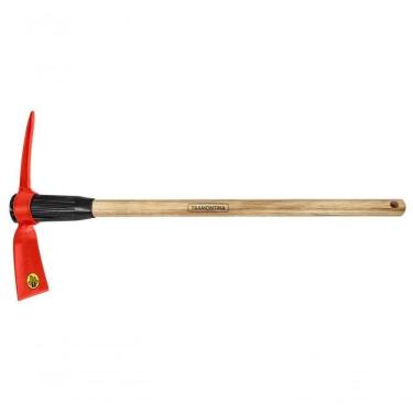 Imagem de Picareta Alvião 4.0 Tramontina Em Aço Com Cabo De Madeira 90cm