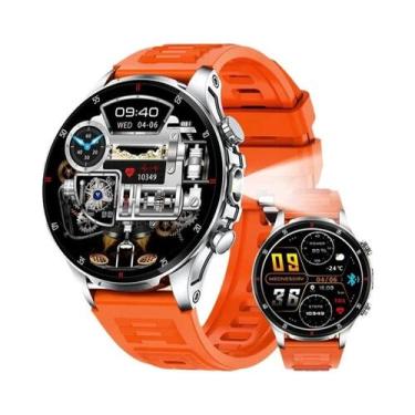 Imagem de Relógio Inteligente Masculino Para Atividades Ao Ar Livre Com Tela HD 