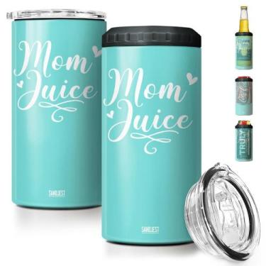 Imagem de Enfriador de Vaso y Lata SANDJEST para Mamá 12 oz para Botellas de Cer