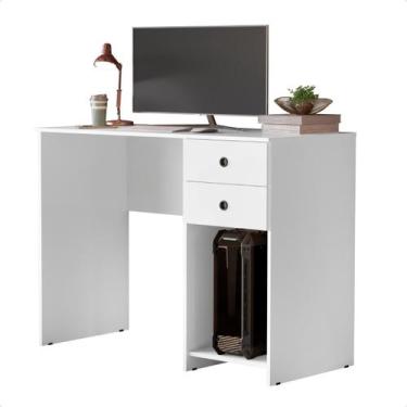 Imagem de Escrivaninha Gamer Para Computador Home Office Com 2 Gavetas e Suporte