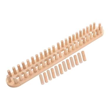 Imagem de Lilihuimaoyi Tear de Madeira, Fácil de Montar, Ideal para Decoração de Casa, Fácil de Usar, Fio Forte, Ideal para Fazer E Presentear, 4 Seções