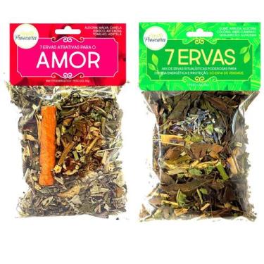 Imagem de Banho De 7 Ervas Amor Atração Paixão Sedução Encanto Sorte Proteção At