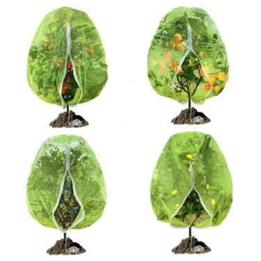 Imagem de Rede para árvores frutíferas RIFNY, capa de malha verde de 1,2 x 1 m, 