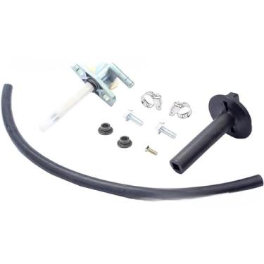 Imagem de Kit de montagem Petcock de válvula de combustível com parafuso de alavanca 16963-HM8-000ZA compatível com Honda Foreman 450 TRX450ES S FE FM