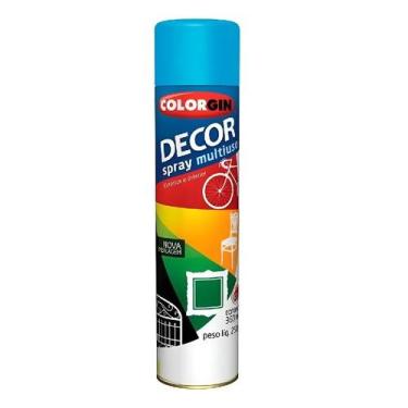 Imagem de Tinta Spray Decor Multi Uso Azul Médio COLORGIN