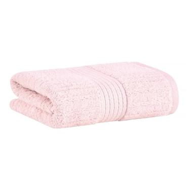 Imagem de Buddemeyer, Toalha De Rosto Buddemeyer Fio Penteado Canelado 100% Algodão Ultrasoft Cor:Rosa Petala 3137