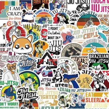Imagem de Adesivos de judô Martial Arts, decalques de vinil à prova d'água, 50 u