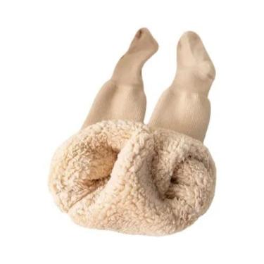 Imagem de Meias-Calças Grossas de Algodão para Bebês e Meninas (0-6 Anos) - Inve