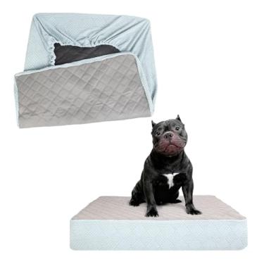 Imagem de Necesitar Capa de cama de cachorro 104 x 73 cm, impermeável, lavável, para substituição de sofás, protetor de móveis, reutilizável