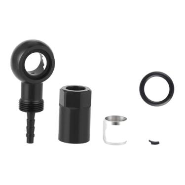 Imagem de Lljsszr Conexão Banjo para Freio Hidráulico, Inserto para Mangueira, Porca, Vedação, Kit de Conexão Banjo para Mangueira Hidráulica, Acessórios para Ciclismo, Preto
