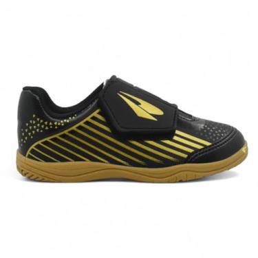 Imagem de CHUTEIRA INFANTIL - DRAYZINHO - REF 5503 - COR PRETO/OURO - NUM 28